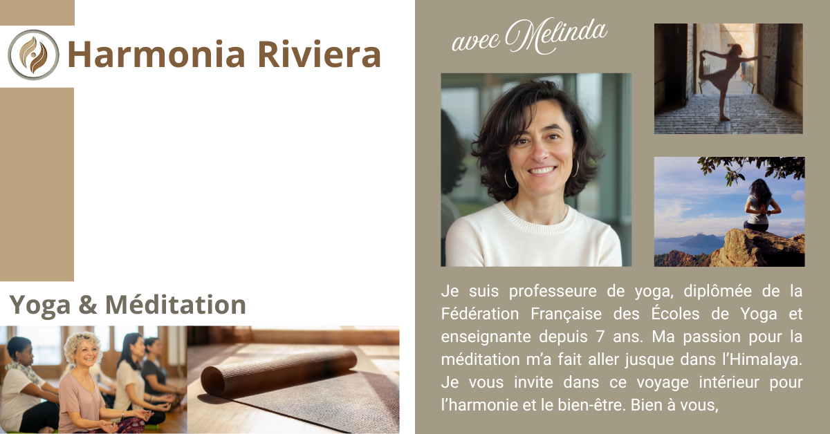 Une photo de la professeur de la salle et d'un tapi de yoga